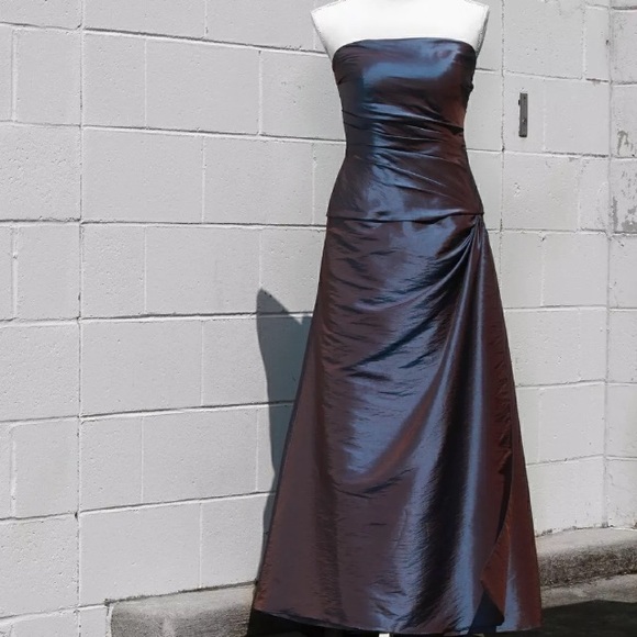 Bill Levkoff Purple Prom Dress - Picture 5 of 8